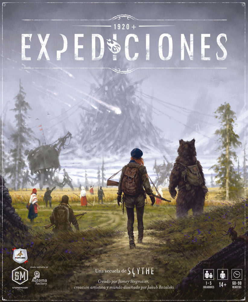 Expediciones: un juego de Scythe