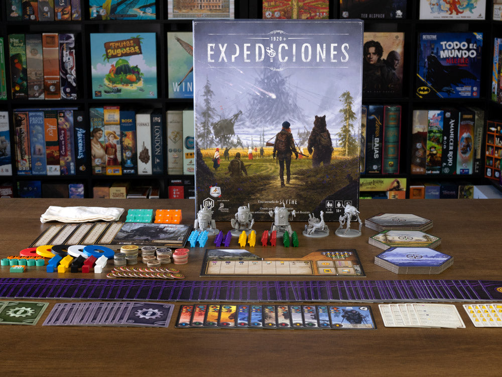 Expediciones: un juego de Scythe