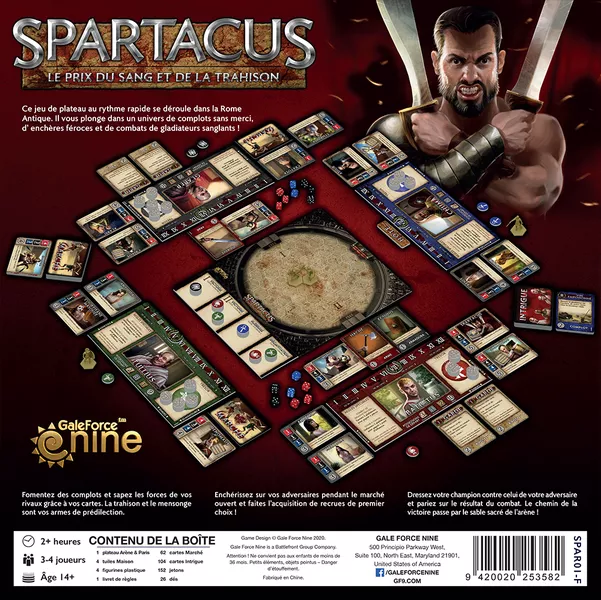 Spartacus: A Game of Blood and Treachery