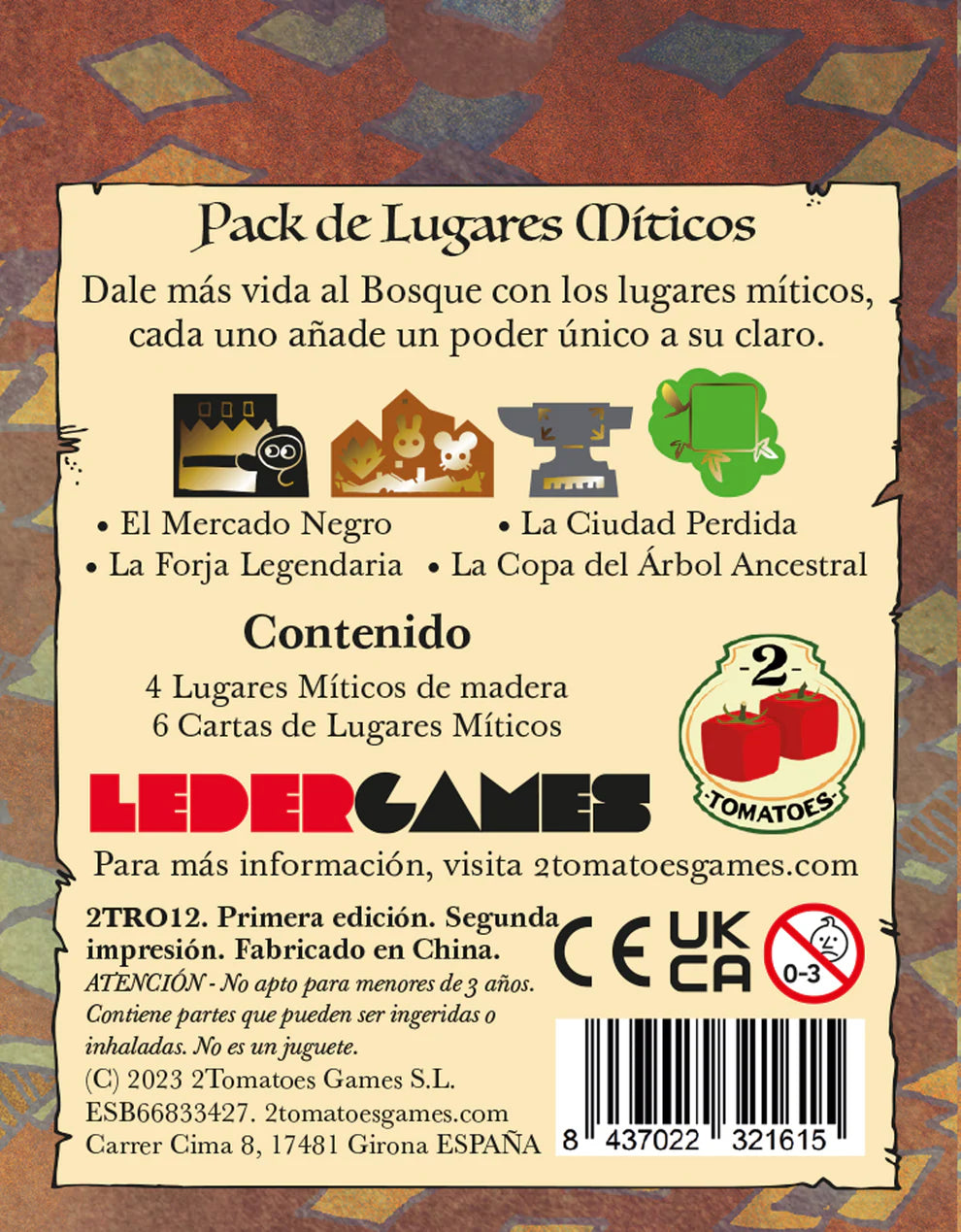 Root: Lugares Míticos (Landmarks)