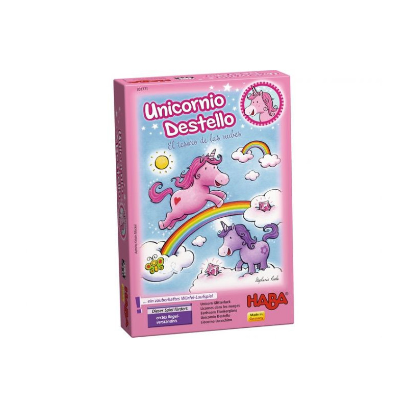 Unicornio destello: El tesoro de las nubes