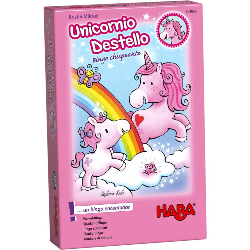 Unicornio destello: Bingo chispeante