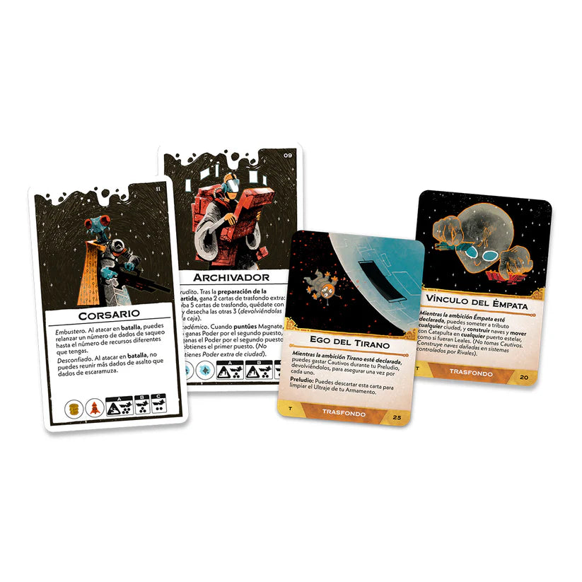 Arcs Líderes y Trasfondo