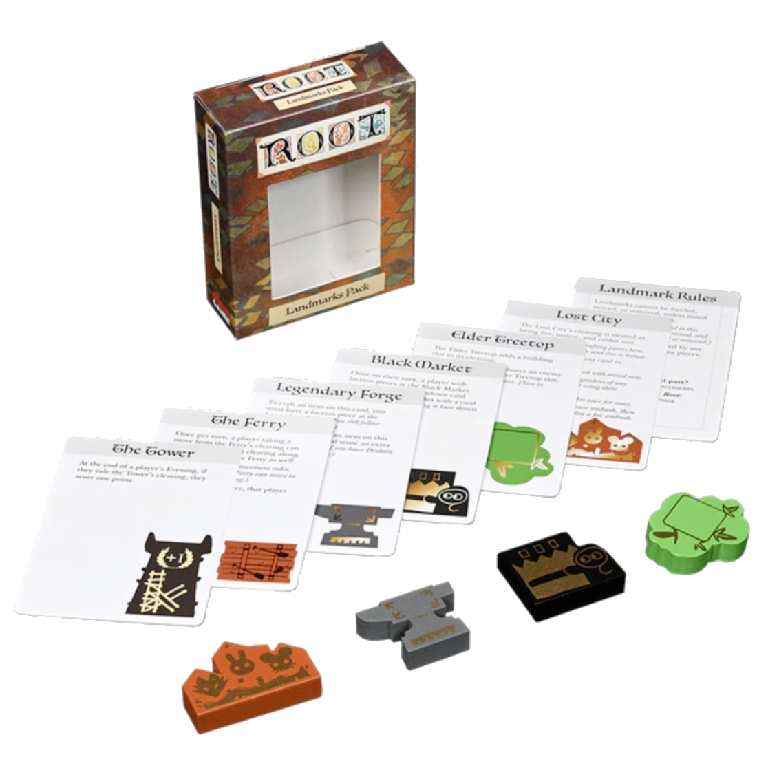 Root: Lugares Míticos (Landmarks)